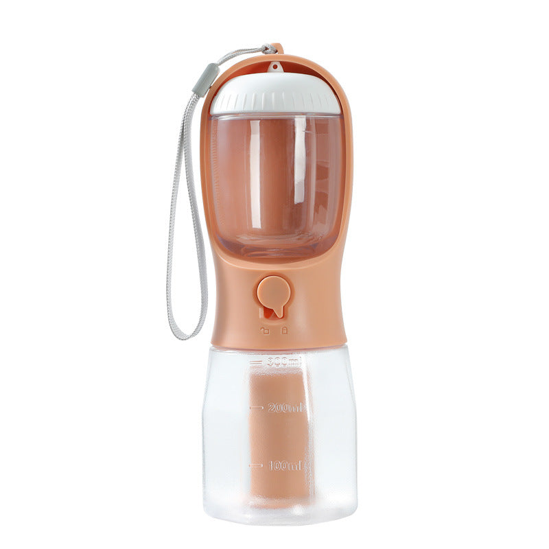 Gourde 3-en-1 Portable pour Animal – Eau, Nourriture & Sacs