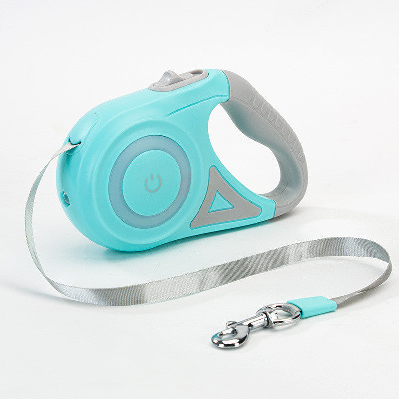 Laisse rétractable pour chien avec collier – Système automatique