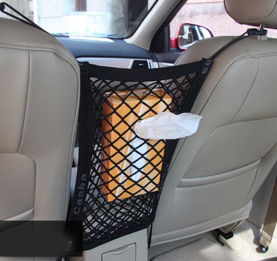 Filet de sécurité élastique pour voiture – Séparateur chien et enfant