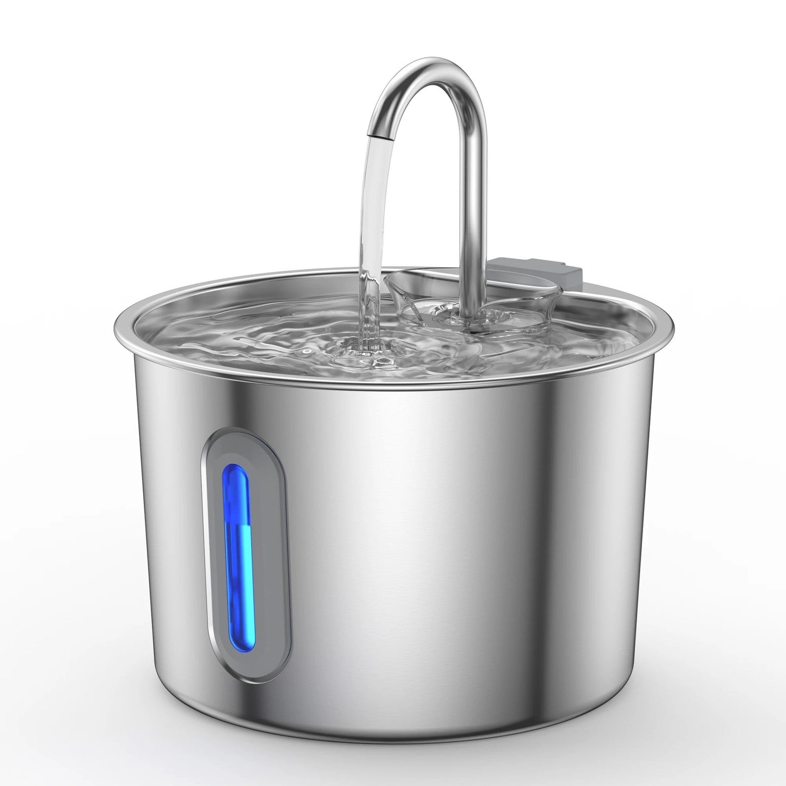Fontaine à eau pour chat et chien – Inox 2,2L