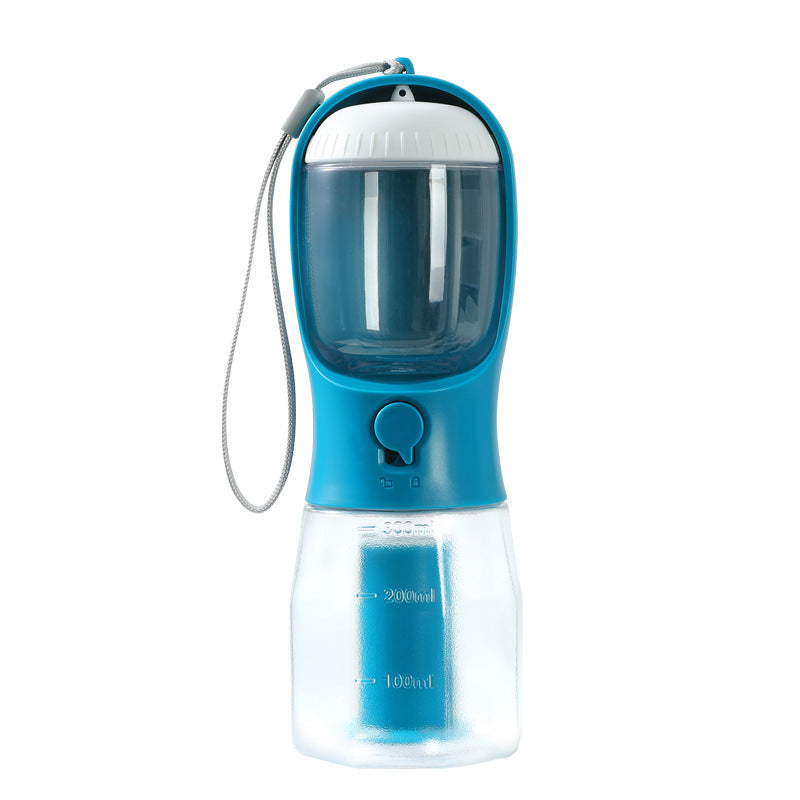 Gourde 3-en-1 Portable pour Animal – Eau, Nourriture & Sacs