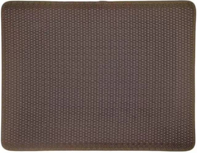 Tapis de Litière pour Chat – Double Couche Anti-Débordement