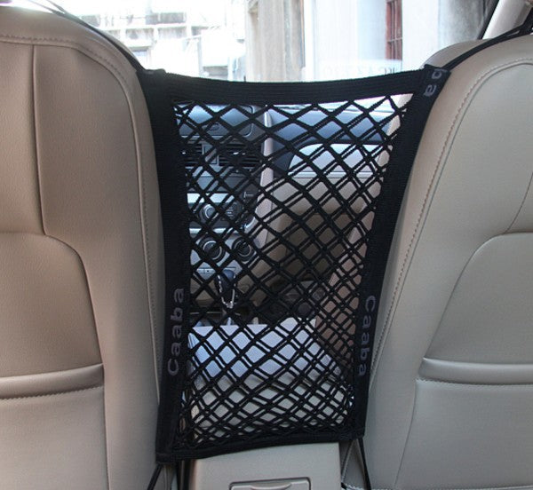 Filet de sécurité élastique pour voiture – Séparateur chien et enfant