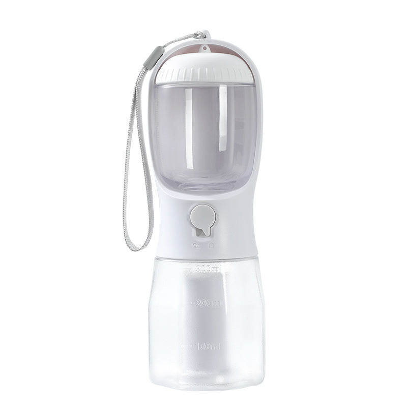 Gourde 3-en-1 Portable pour Animal – Eau, Nourriture & Sacs