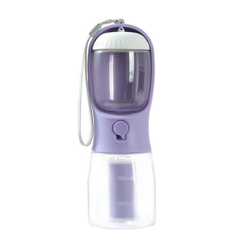 Gourde 3-en-1 Portable pour Animal – Eau, Nourriture & Sacs