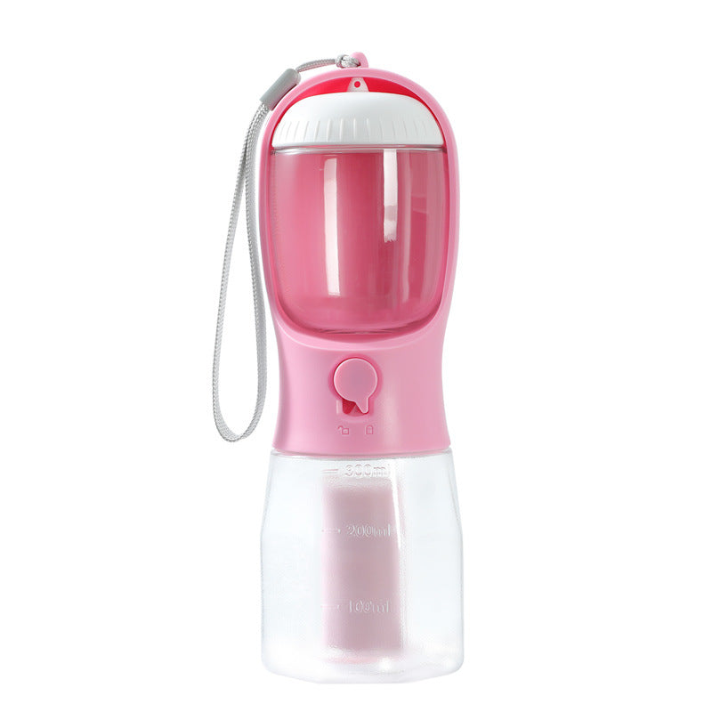 Gourde 3-en-1 Portable pour Animal – Eau, Nourriture & Sacs