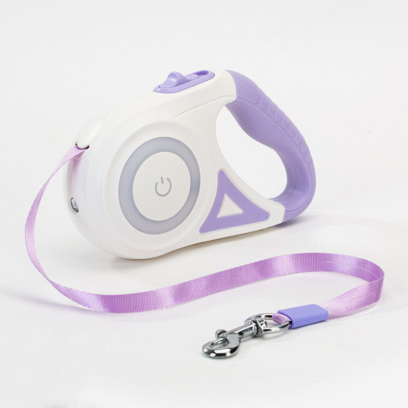 Laisse rétractable pour chien avec collier – Système automatique